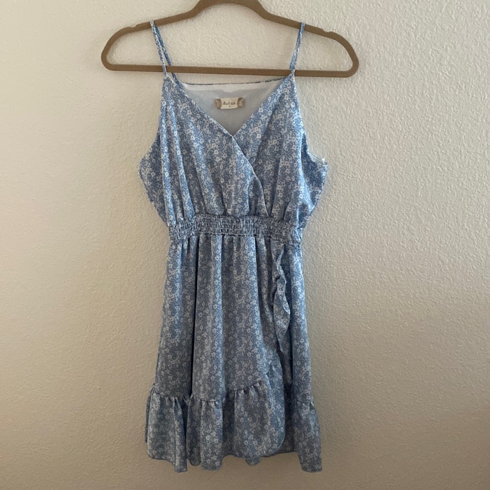 Alterd State Blue Flowy Dress